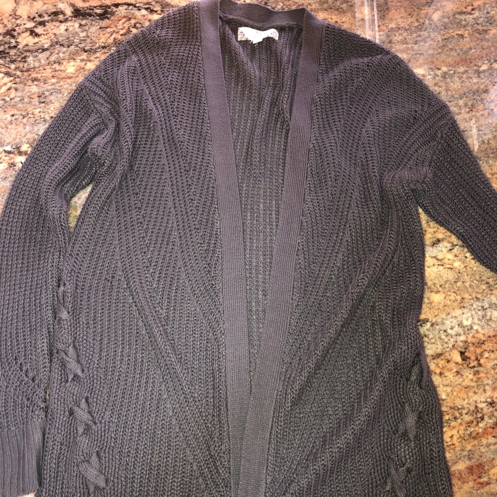 Gray Cardigan